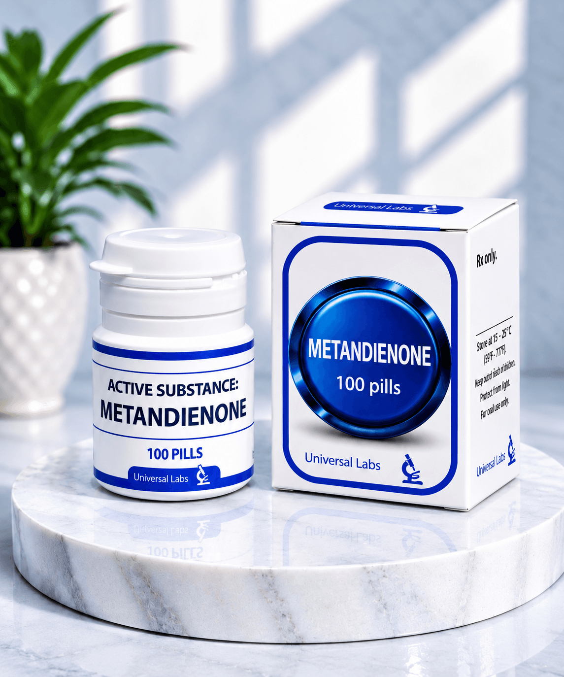 Metandienone 100 pills